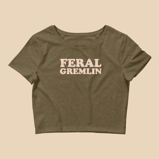 feral gremlin baby tee | rave outfit edm merch rave t-shirt festival outfits